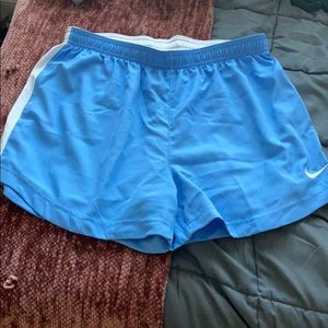 women’s nike soccer/running shorts